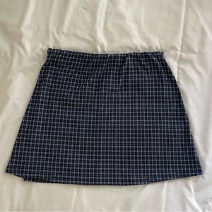 Urban Outfitters Plaid Soft Mini Skirt